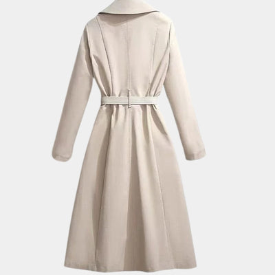 Mia trenchcoat med skärp