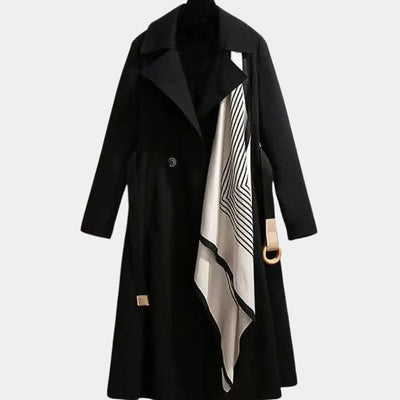Mia trenchcoat med skärp