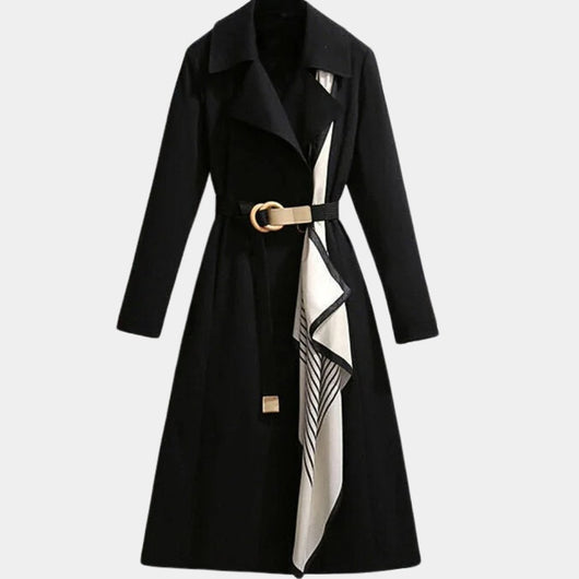 Mia trenchcoat med skärp