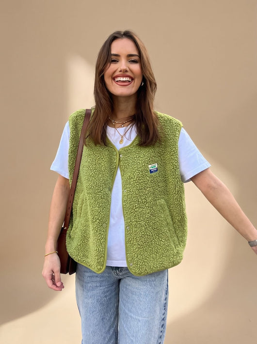 Clara väst i fleece