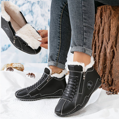 Frieda boots i konstläder
