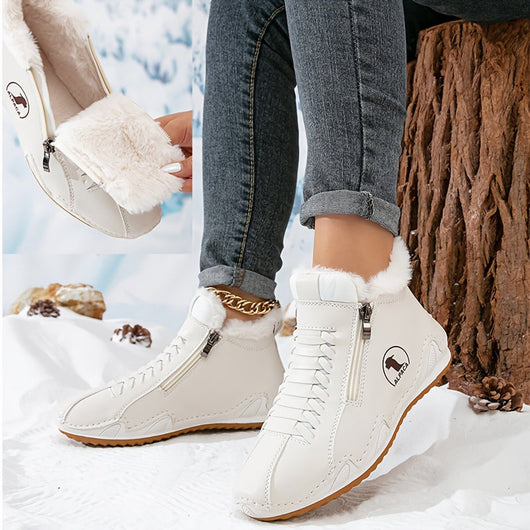 Frieda boots i konstläder