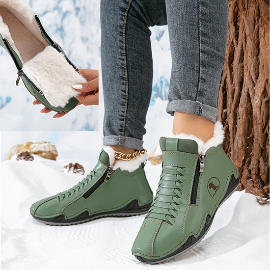 Frieda boots i konstläder