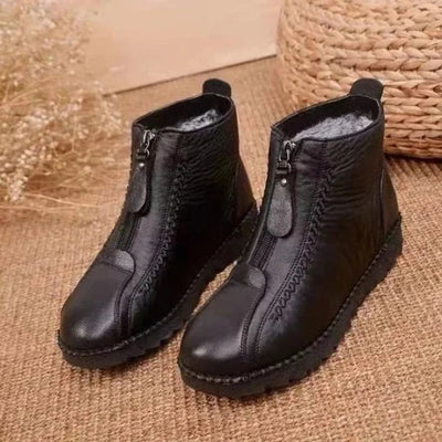 Frieda boots med dragkedja