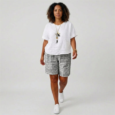 Clara shorts med fickor