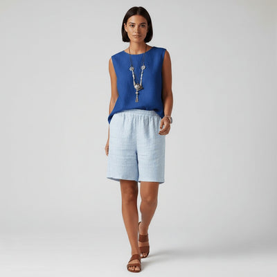 Clara shorts med fickor