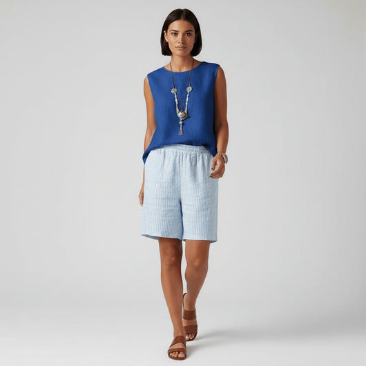 Clara shorts med fickor