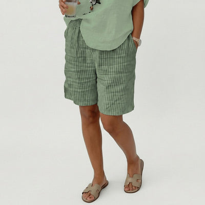 Clara shorts med fickor