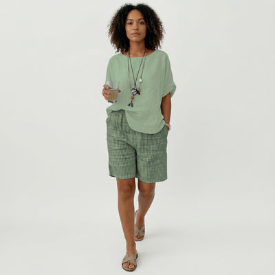 Clara shorts med fickor