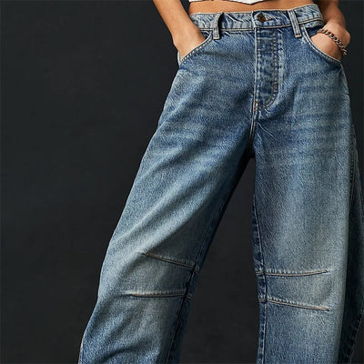 Elisabeth jeans i denim