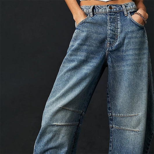 Elisabeth jeans i denim