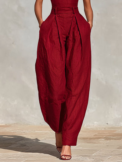 Clara jumpsuit i linne