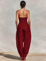 Clara jumpsuit i linne