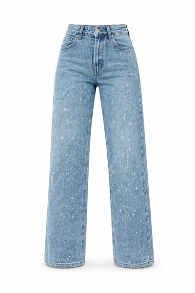 Charlotte jeans i sammet