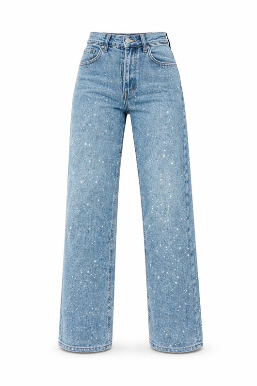 Charlotte jeans i sammet