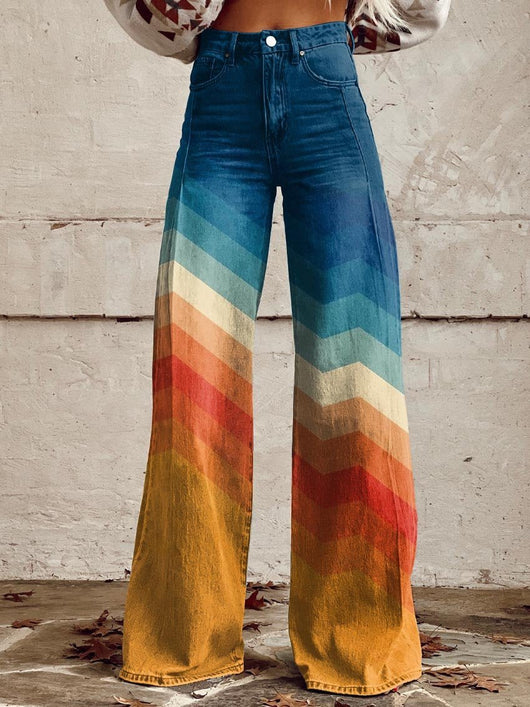 Mia jeans i denim