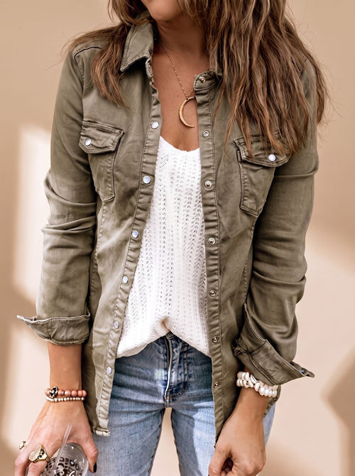 Annika jeansjacka i denim