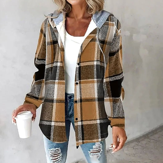 Amelie hoodie i denim