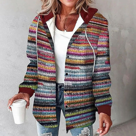 Amelie hoodie i denim