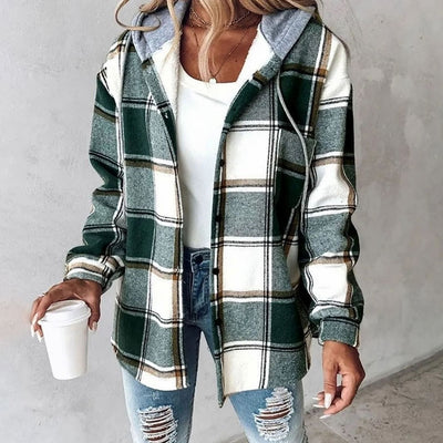 Amelie hoodie i denim