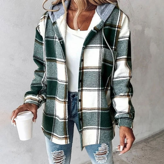 Amelie hoodie i denim