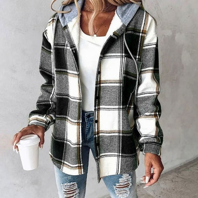 Amelie hoodie i denim