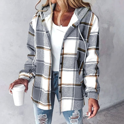 Amelie hoodie i denim