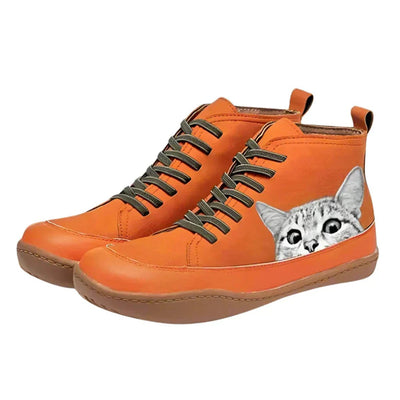 Nora boots i konstläder