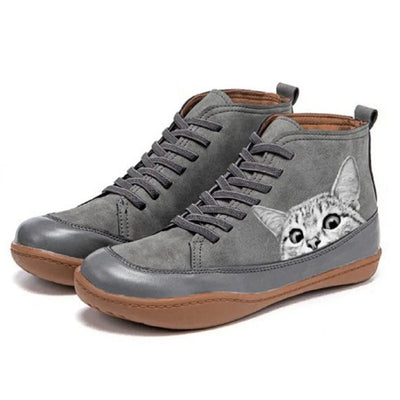 Nora boots i konstläder