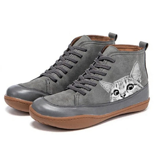 Nora boots i konstläder