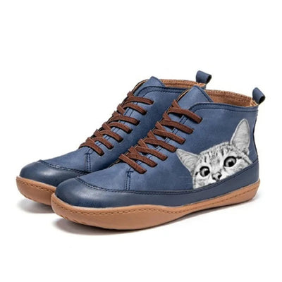 Nora boots i konstläder