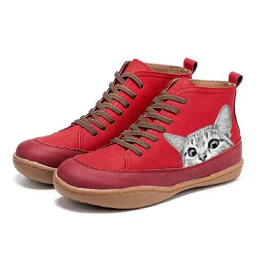 Nora boots i konstläder