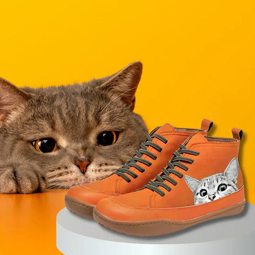 Nora boots i konstläder