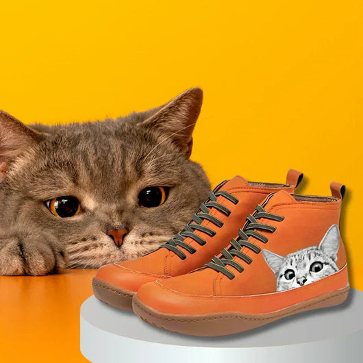 Nora boots i konstläder