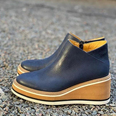 Charlotte boots med dragkedja