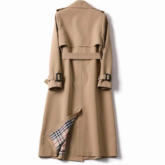 Frieda trenchcoat med knappslå