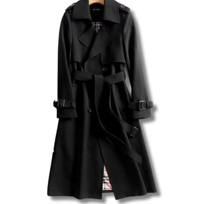 Frieda trenchcoat med knappslå