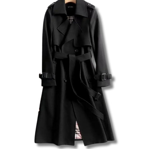Frieda trenchcoat med knappslå