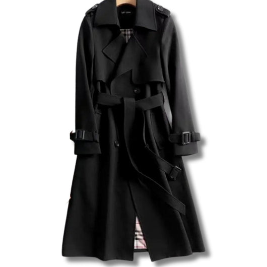 Frieda trenchcoat med knappslå