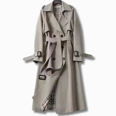 Frieda trenchcoat med knappslå