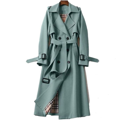 Frieda trenchcoat med knappslå