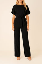 Greta jumpsuit med korta ärmar