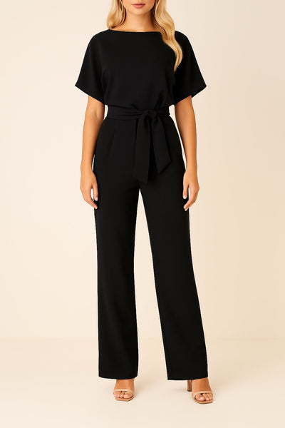 Greta jumpsuit med korta ärmar