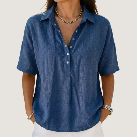 Johanna blus i linne