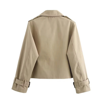 Charlotte trenchcoat i denim