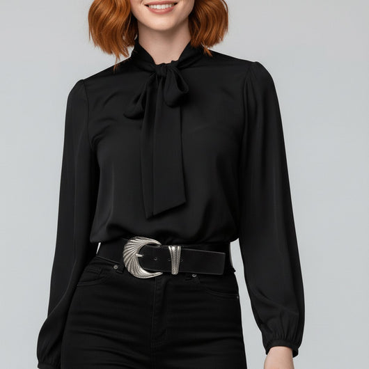 Sophie blus med långa ärmar