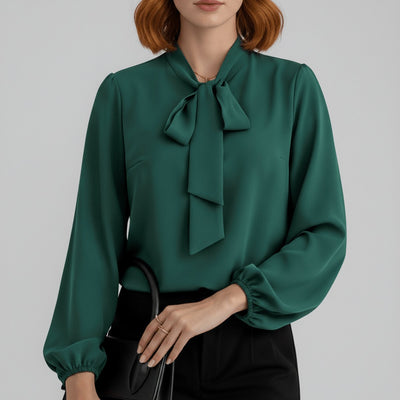 Sophie blus med långa ärmar