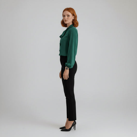 Sophie blus med långa ärmar