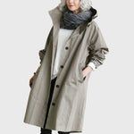 Clara trenchcoat med huva