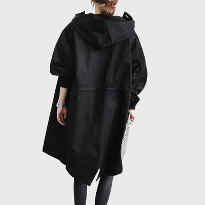 Clara trenchcoat med huva